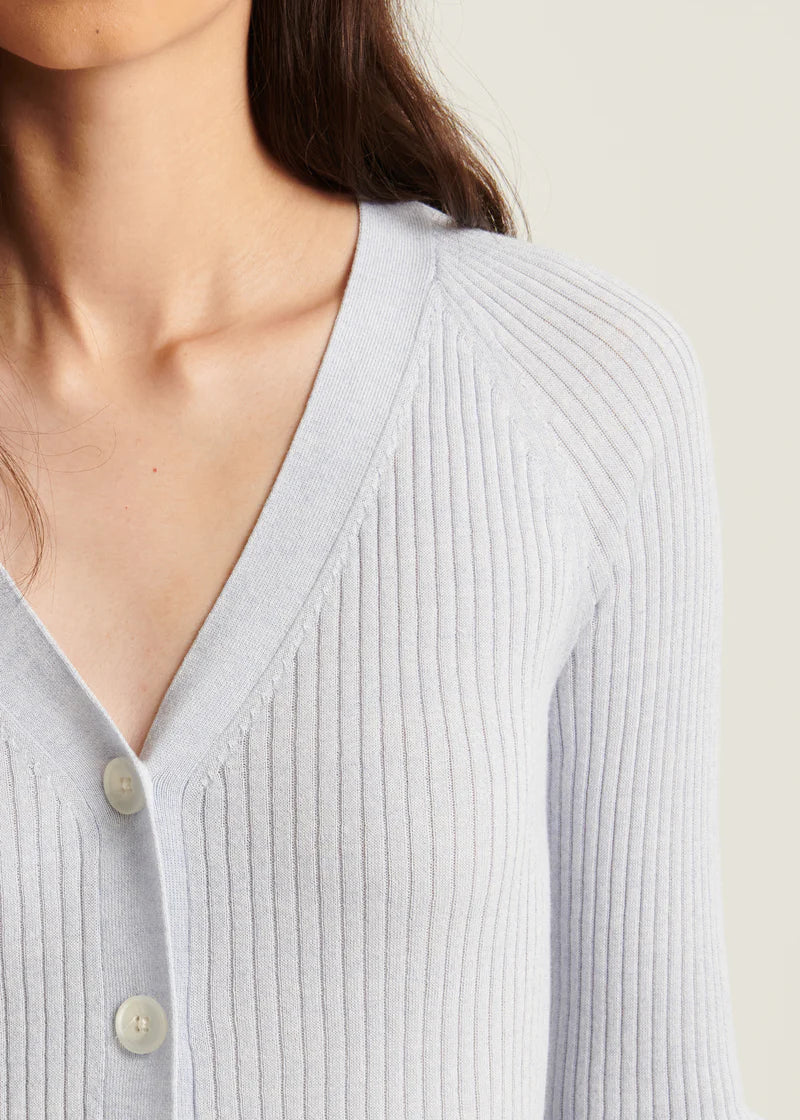 RIBBED CARDIGAN 031125