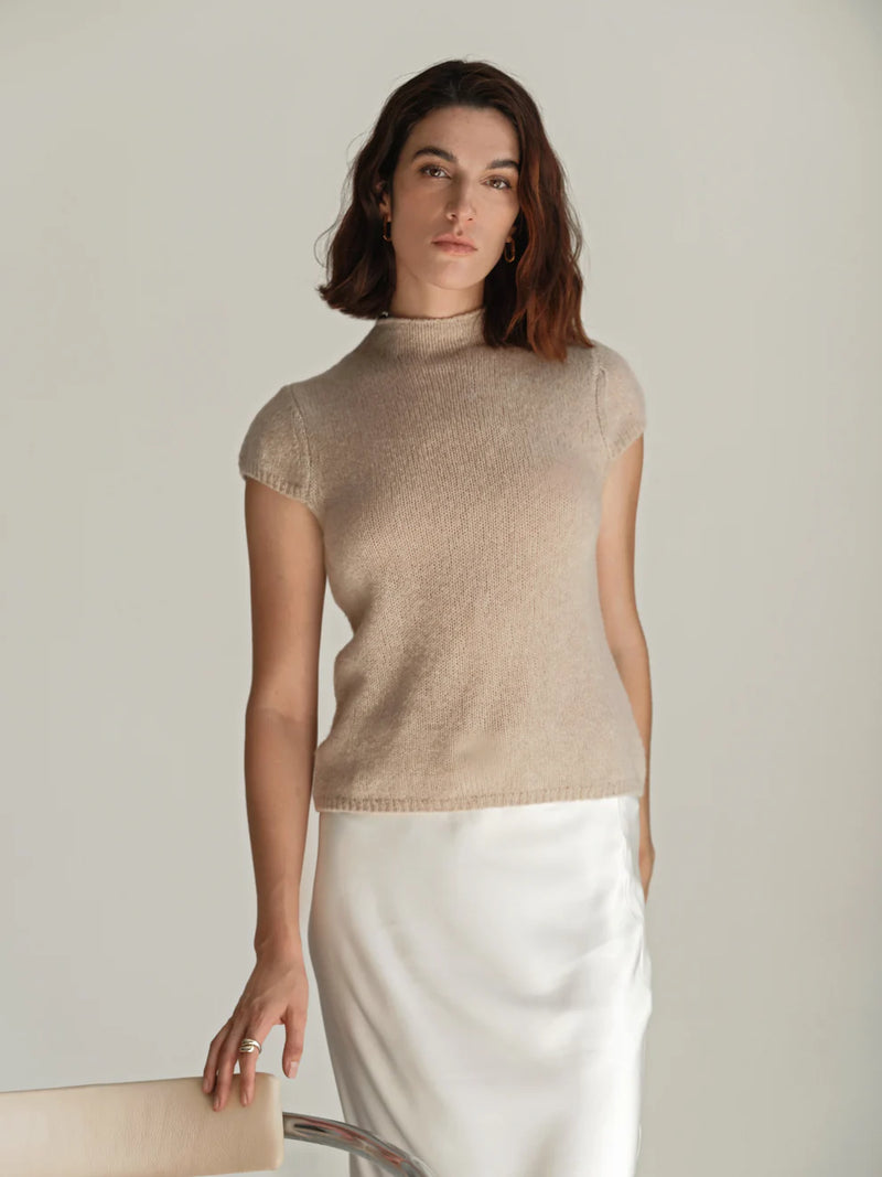BRIGITTE MOCK NECK 030625