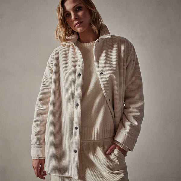 JAMES PERSE OVERSIZED CORD JACKET 120123