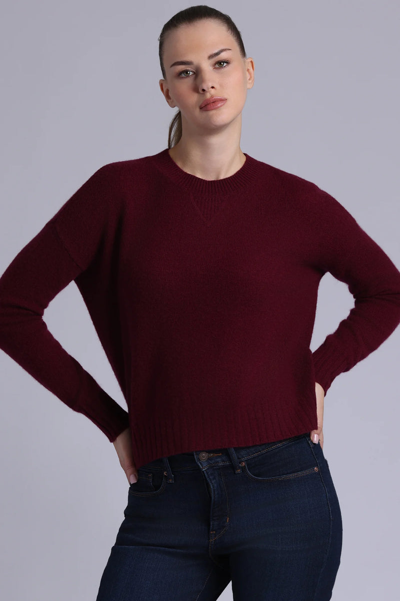 CASHMERE SPORT CREW 102225