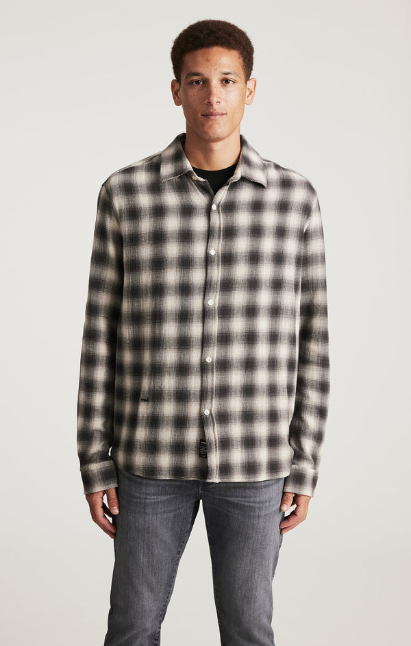 PLAID LONG SLEEVE SHIRT 090925