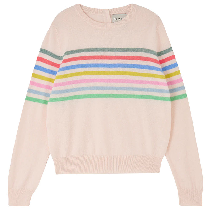 CASHMERE STRIPE CREW 020425
