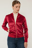 AMELIA SATIN BOMBER JACKET 090425