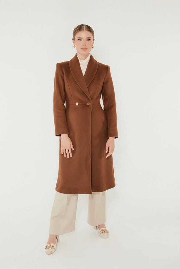 THE PATRICE COLLAR COAT 100225