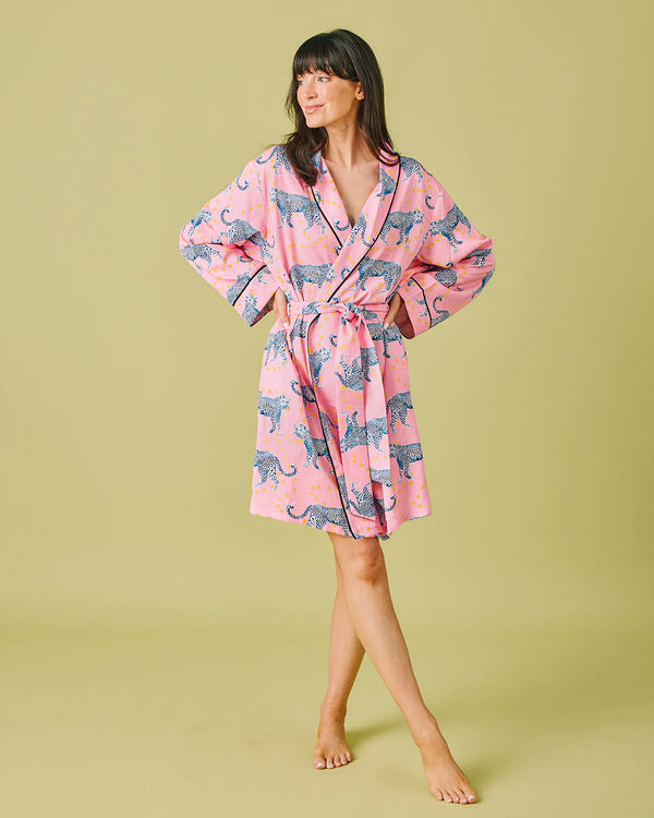 COSMIC CHEETAH LOUNGE ROBE 050125