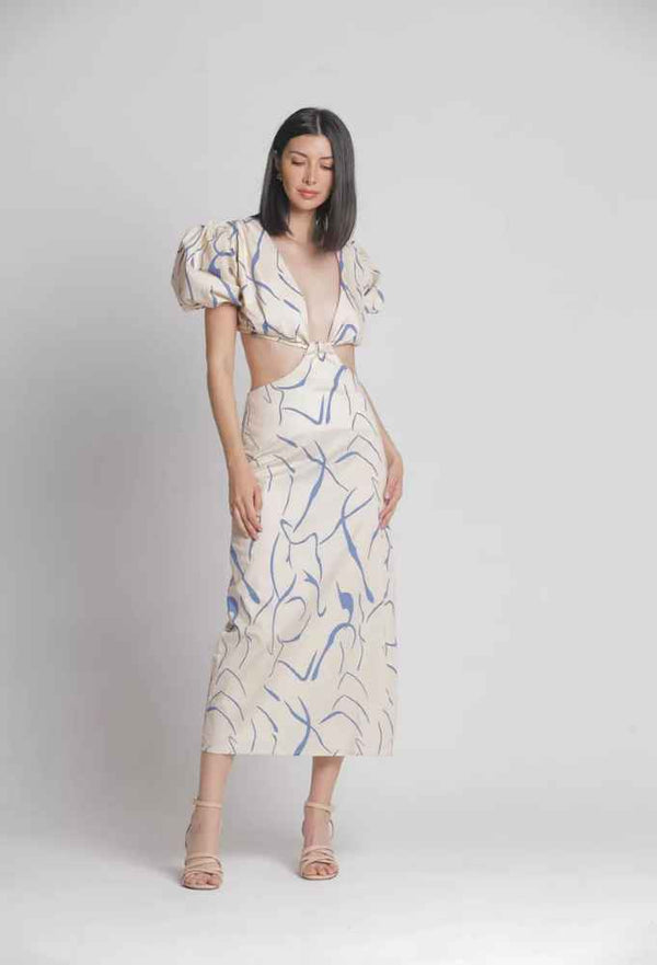ADELLE MIDI DRESS 071725