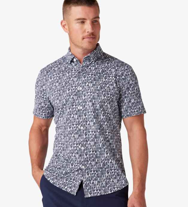 MIZZEN HALYARD SS NO TUCK SHIRT