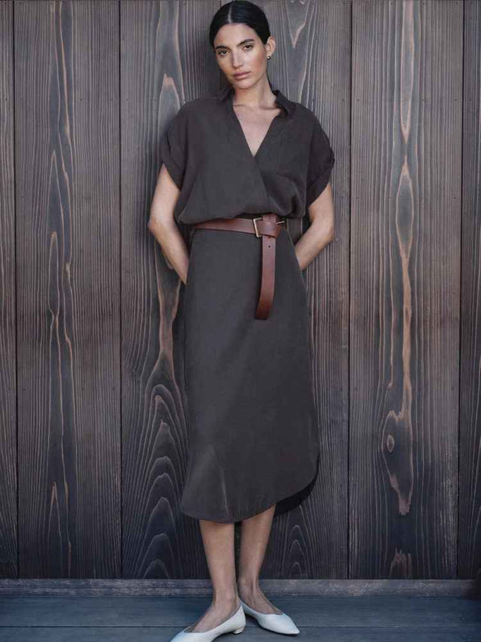 [nuuanu ] / ☆ Aspen Skirt / Dark chocolate Designer fashion, Seoul-fully created | W Concept
