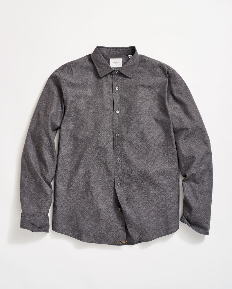 PAISLEY MELANGE CEDAR SHIRT 110824