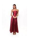 VICTORIA STRAPLESS MAXI 100225