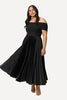 STOCKTON OFF THE SHOULDER DRESS 100225
