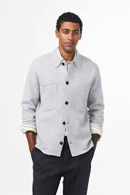 JONAS BOILED WOOL OVERSHIRT 120924