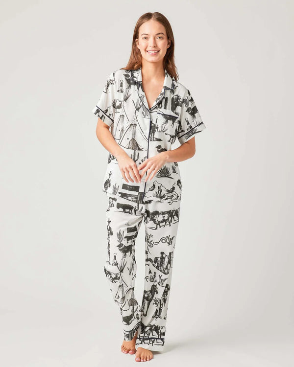 MARFA TOILE PAJAMA PANTS SET 050125
