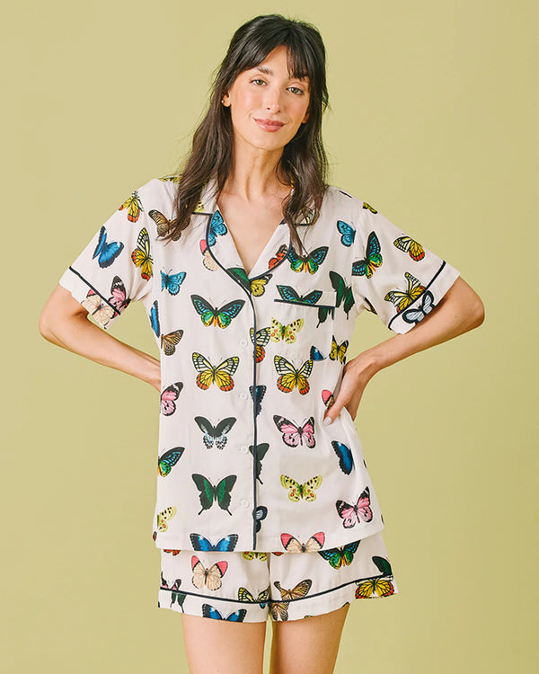 MARIPOSA PAJAMA SHORTS SET 050125