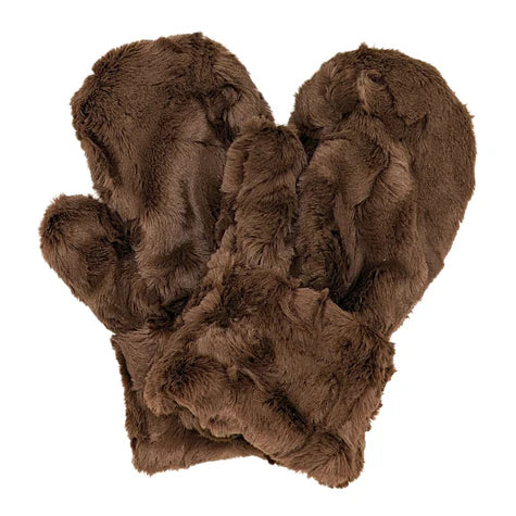 CUDDLY FAUX FUR MITTENS 111824