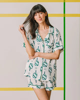 PICKLEBALL PAJAMA SHORTS SET 050125