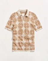 JACQUARD SWEATER POLO 041425