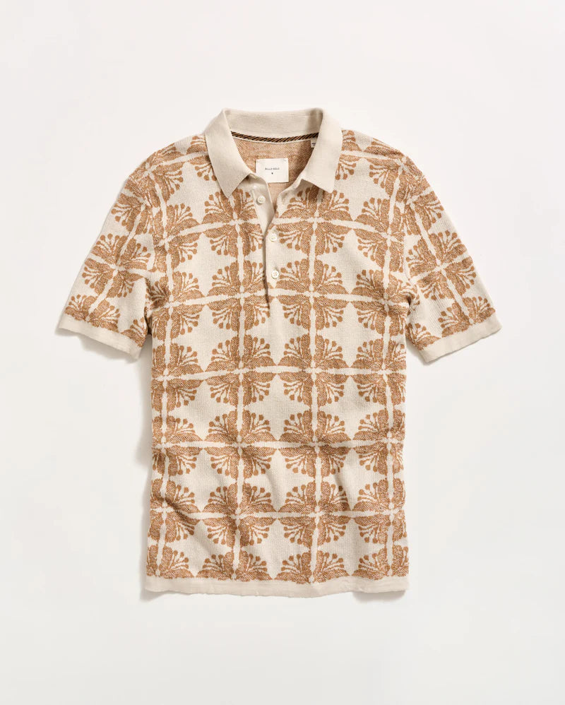 JACQUARD SWEATER POLO 041425