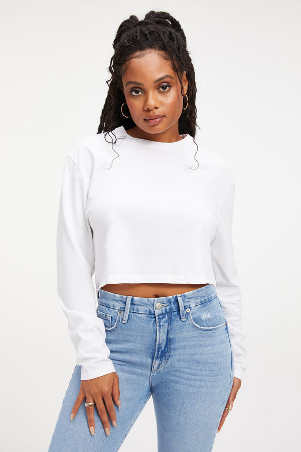 CROPPED LS TEE