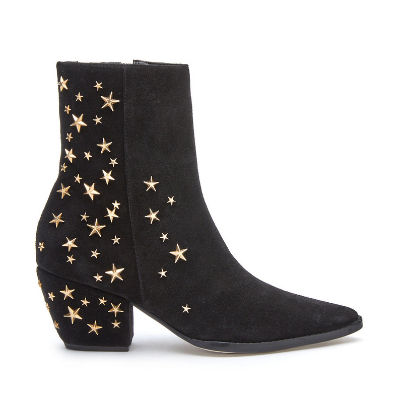 CATY SUEDE WITH STARS